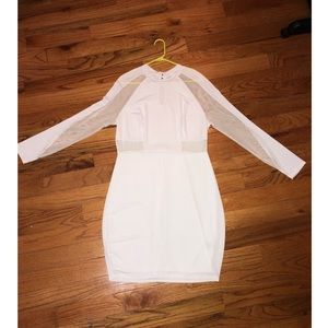 White long sleeve dress from Fashion To Figure